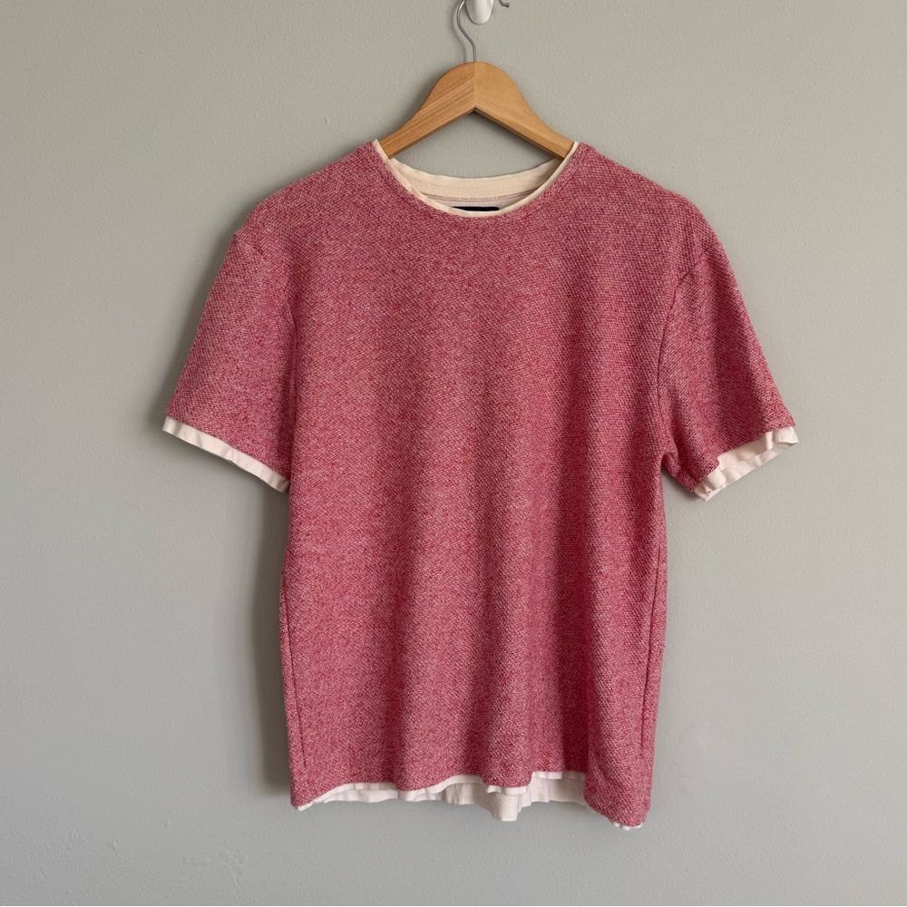 Zara Knit Layered Look Top